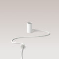 Magnetische Plug-in-Lampe mit E27-Fassung - Weiß