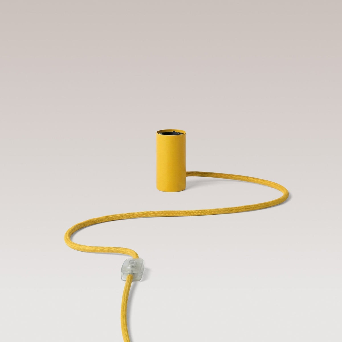 Magnetische Plug-in-Lampe mit E27-Fassung - Gelb