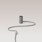 Magnetische Plug-in-Lampe mit E27-Fassung – Grau