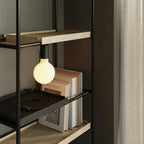 Magnetische Plug-in-Lampe mit E27-Fassung - Schwarz – Ansicht 2