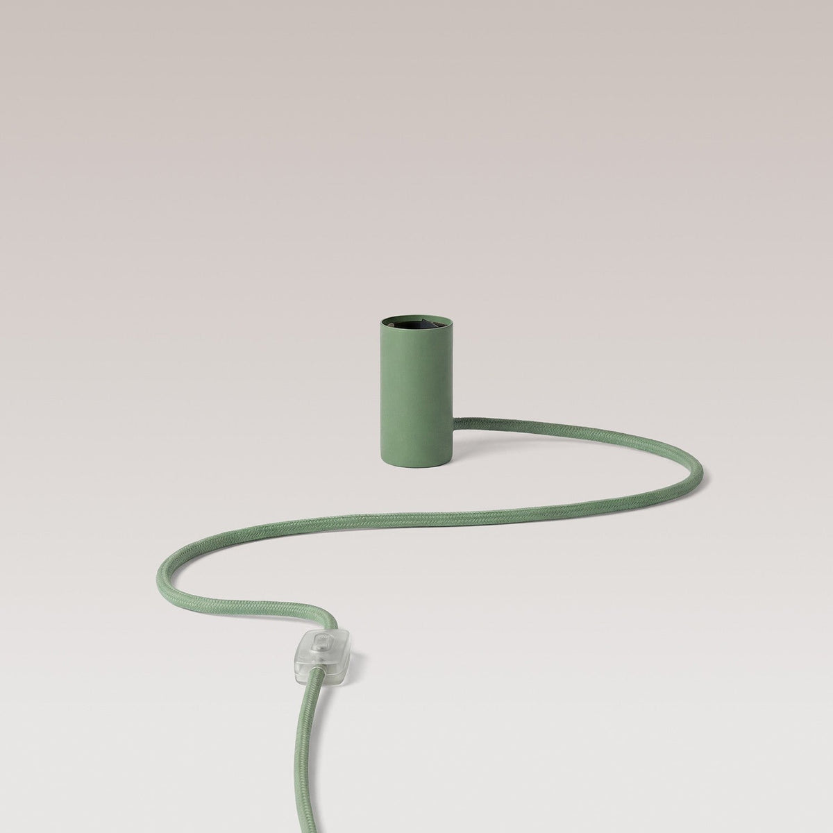 Magnetische Plug-in-Lampe mit E27-Fassung – Grün