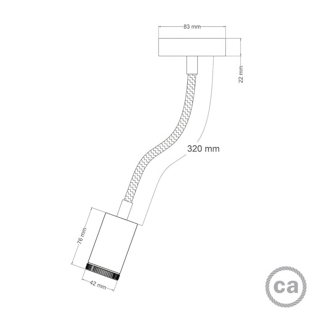 Mini Spot SPOTLIGHT GU1d0 Flex 30 für Wand und Decke - Mattweiß – Ansicht 5