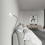 Mini Spot SPOTLIGHT GU1d0 Flex 30 für Wand und Decke - Mattweiß – Ansicht 2
