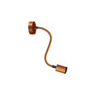 Mini-Spot SPOTLIGHT GU1d0 Flex 30 für Wand und Decke – Satiniertes Kupfer