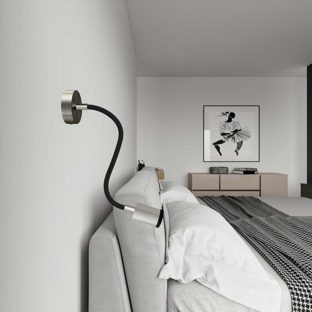 Mini-Spotlampe SPOTLIGHT GU1d0 Flex 30 für Wand und Decke – Satiniertes Titan – Ansicht 2
