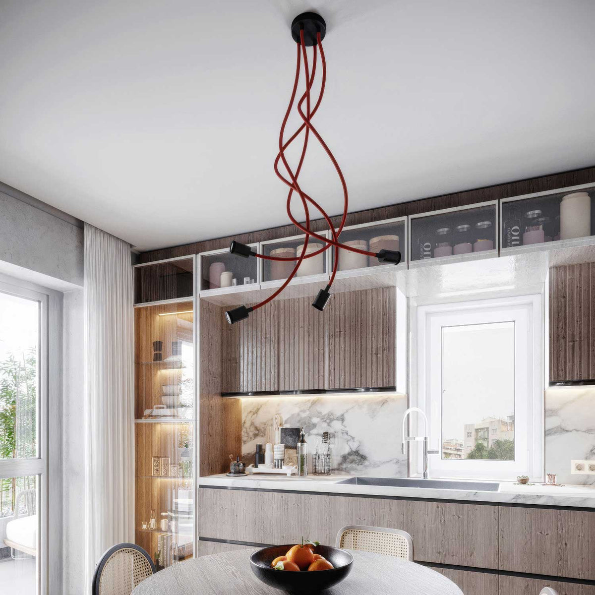 Mini-Spotlampe SPOTLIGHT GU1d0 Flex 90 für Decke – Schwarz – Ansicht 2