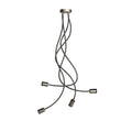 Mini-Strahler Lampe SPOTLIGHT GU1d0 Flex 90 für Decke – Satin Titan