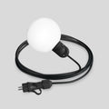 Modulair IP65 Plug-In-Leuchte für den Außenbereich mit unzerbrechlichem Unbreak-a-Ball-Schirm und SM04-Kabel
