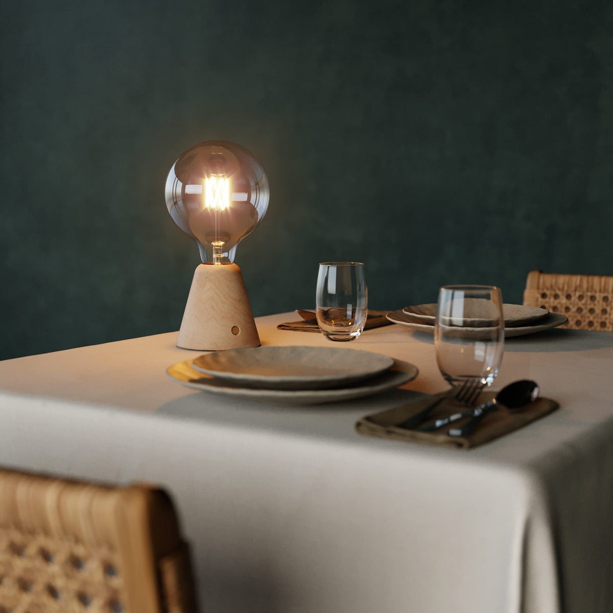 Kabellose, tragbare Lampe Cabless01 mit Globe G125 Leuchtmittel – Neutral – Ansicht 4