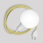 Tragbare Snake-Leuchte mit Schalter am Lampenhalter, Stecker, bruchsicherem Unbreak-a-Ball-Schirm und RZ10-Kabel