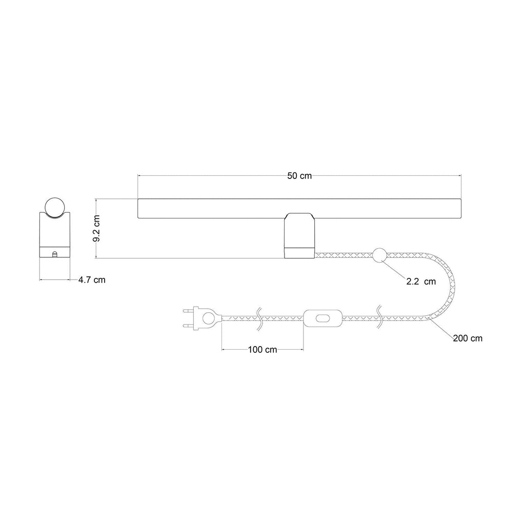 Lampe Spostaluce esse14 mit S14d-Fassung – Weiß – Ansicht 5
