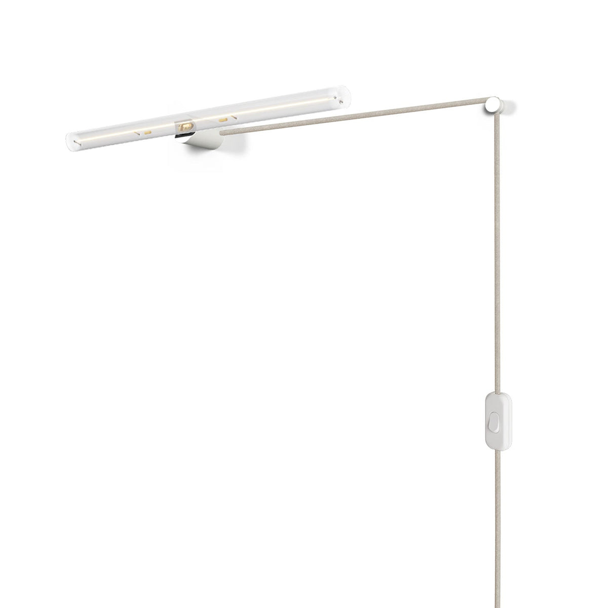 Lampe Spostaluce esse14 mit S14d-Fassung – Weiß
