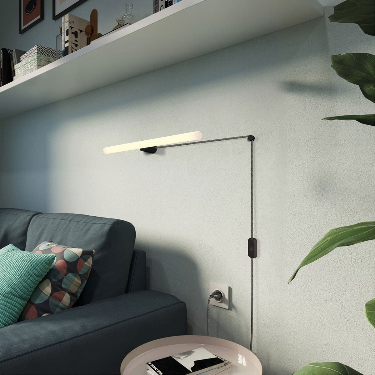 Spostaluce-Lampe esse14 mit S14d-Fassung – Schwarz – Ansicht 2