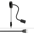 Licht Spostaluce Flex 30 verstellbar mit Spots GU1d0 - Schwarz