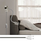 Lampe Spostaluce Flex 30 schwenkbar mit GU1d0 Spots - Satiniertes Titan – Ansicht 2