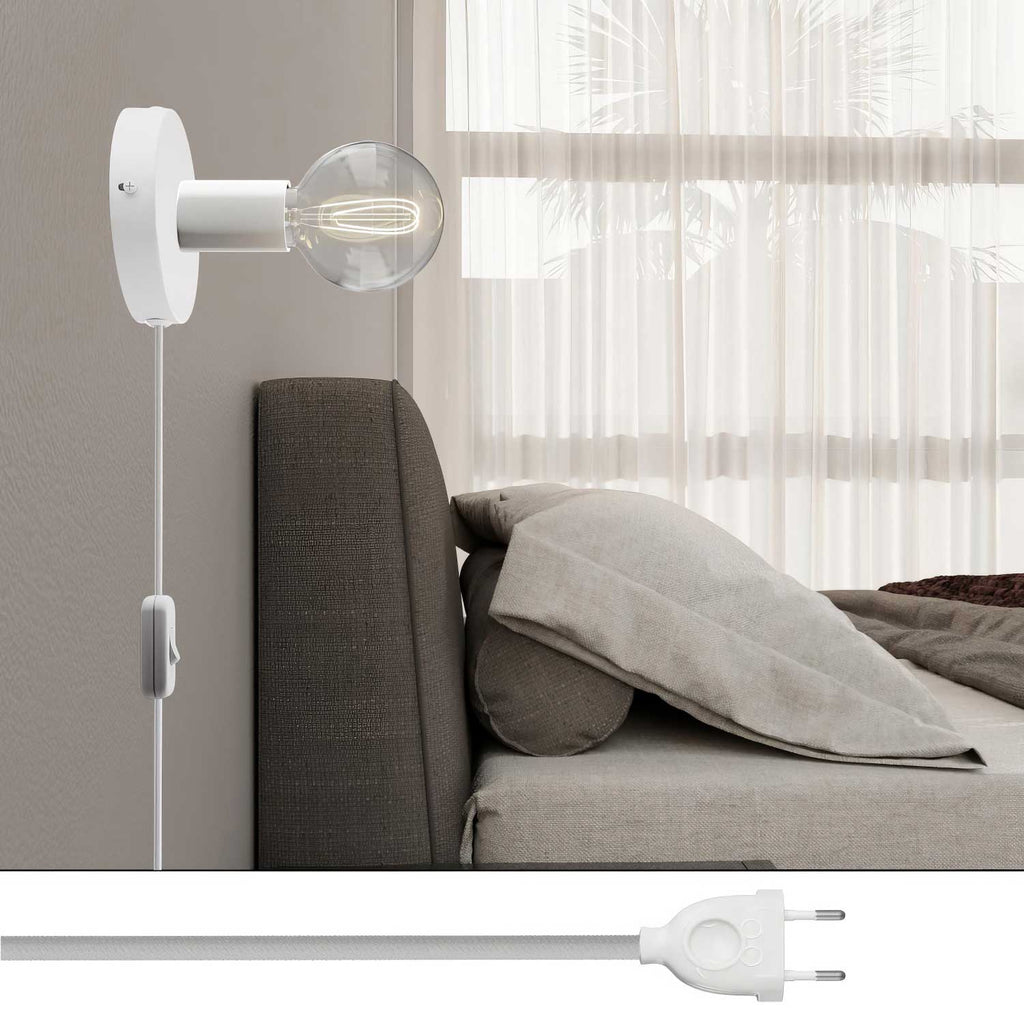 Spostaluce Lampe aus Metall - Weiß – Ansicht 2