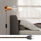 Spostaluce-Lampe aus Metall – Satiniertes Kupfer – Ansicht 2