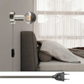 Spostaluce-Lampe aus Metall – Satin-Titan – Ansicht 2