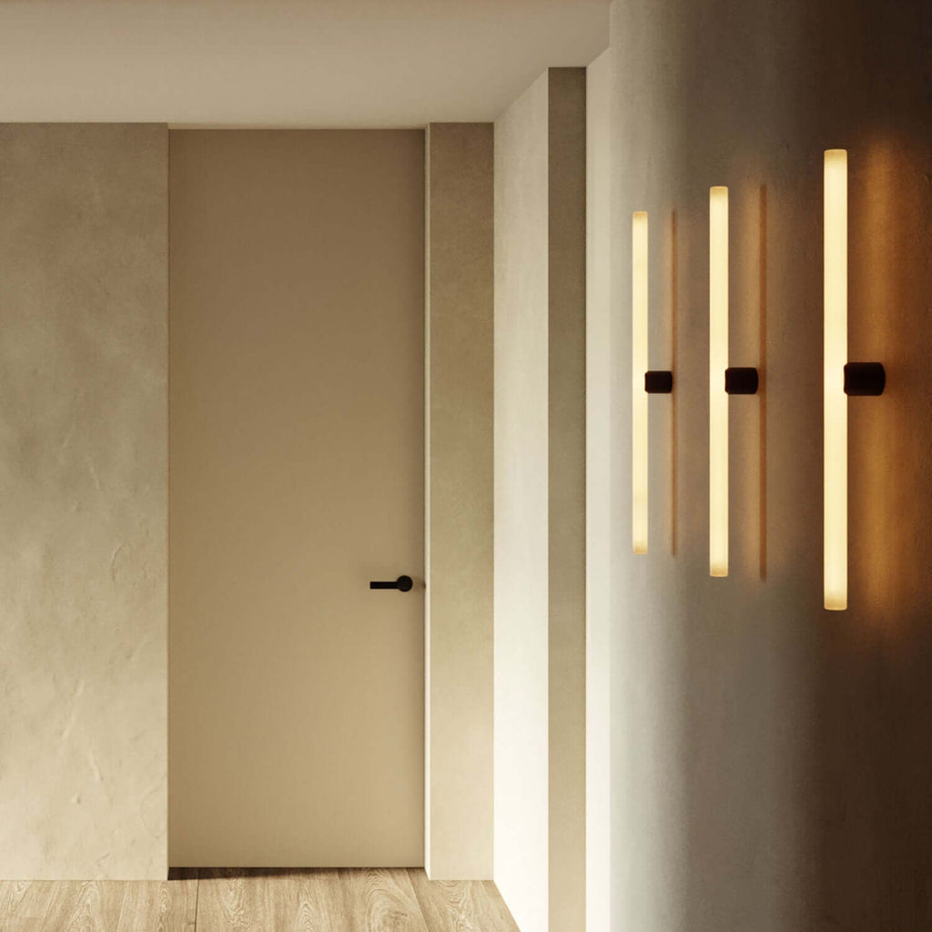 LED-Leuchtmittel mit Porzellaneffekt CRI 90 Linear S14d – Länge 500 mm 7W 560Lm 2700K Dimmbar – Ansicht 3