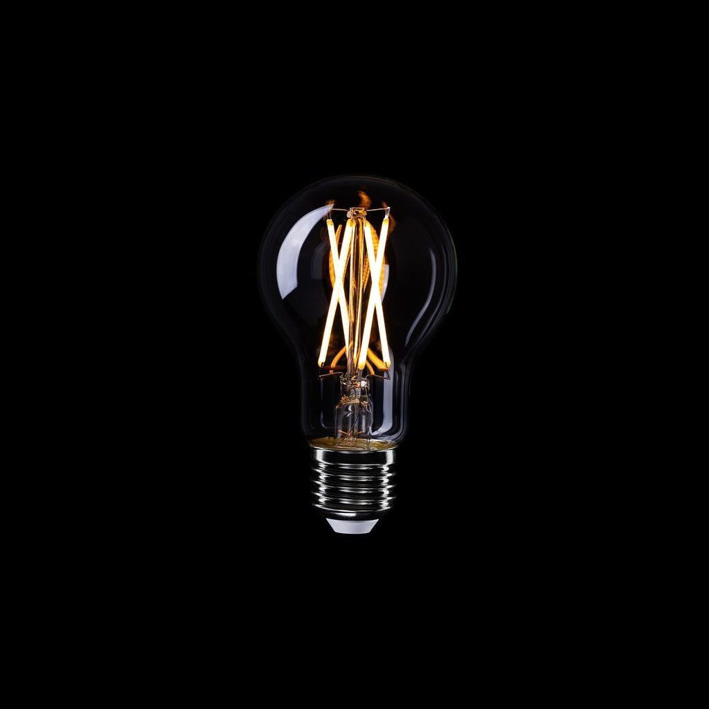 Glühbirne LED mit gekreuztem Filament Tropfen A60 7W 720 lm E27 2200K dimmbar – Ansicht 2