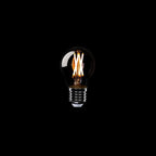 Glühbirne LED mit gekreuztem Filament Mini-Globe G45 4,8W 400 lm E27 2200K dimmbar – Ansicht 2