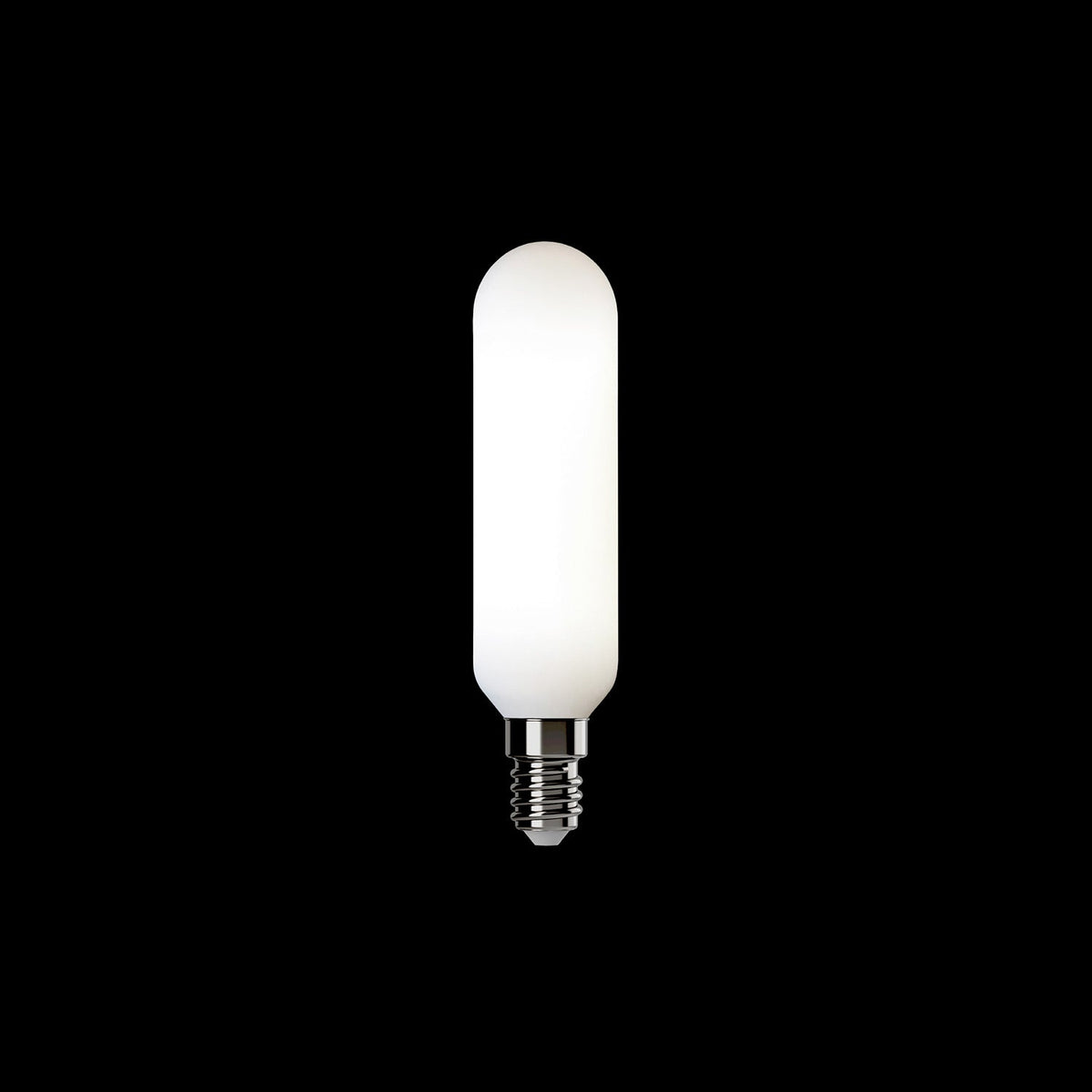 LED-Lampe Weiß Satiniert Tubular 4,8W 470Lm E14 2700K Dimmbar – Ansicht 2