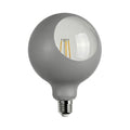LED-Glühbirne Camo G125 4,8W 806Lm E27 2700K dimmbar – Grau
