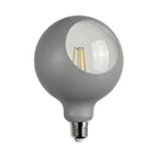 LED-Glühbirne Camo G125 4,8W 806Lm E27 2700K dimmbar – Grau