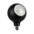 Glühbirne LED Camo G125 4,8W 806Lm E27 2700K dimmbar - Schwarz