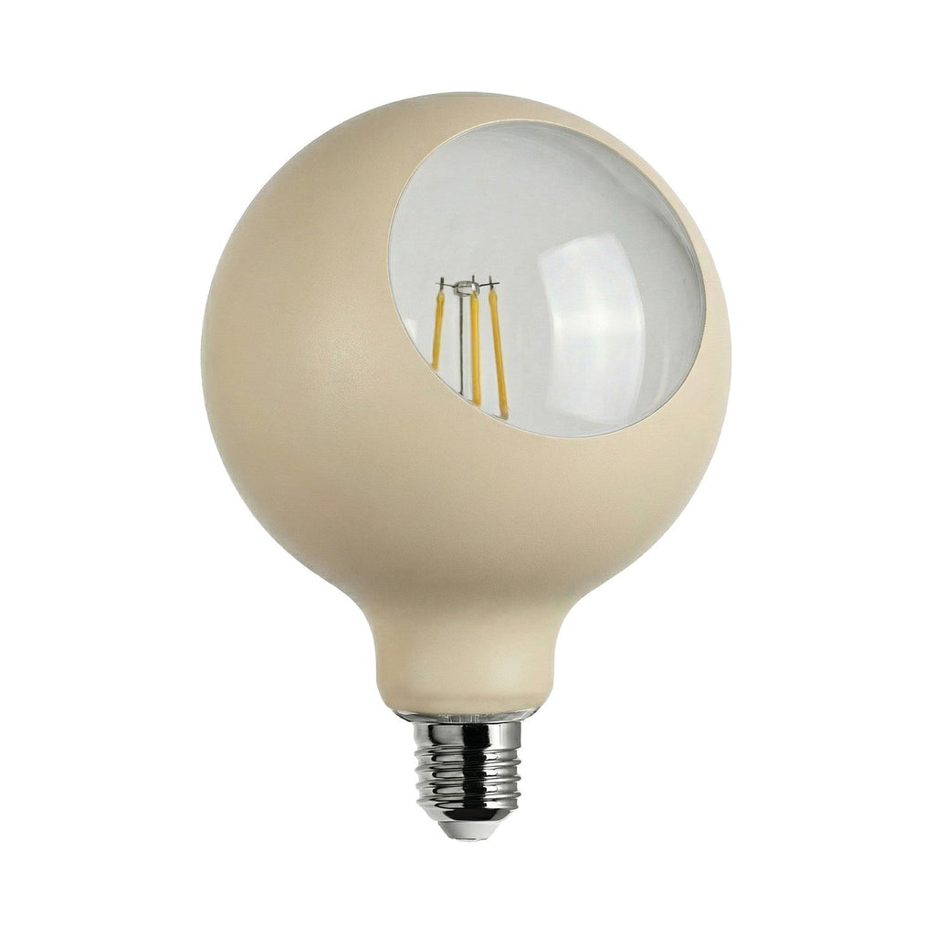 Glühbirne LED Camo G125 4,8W 806Lm E27 2700K dimmbar - Creme