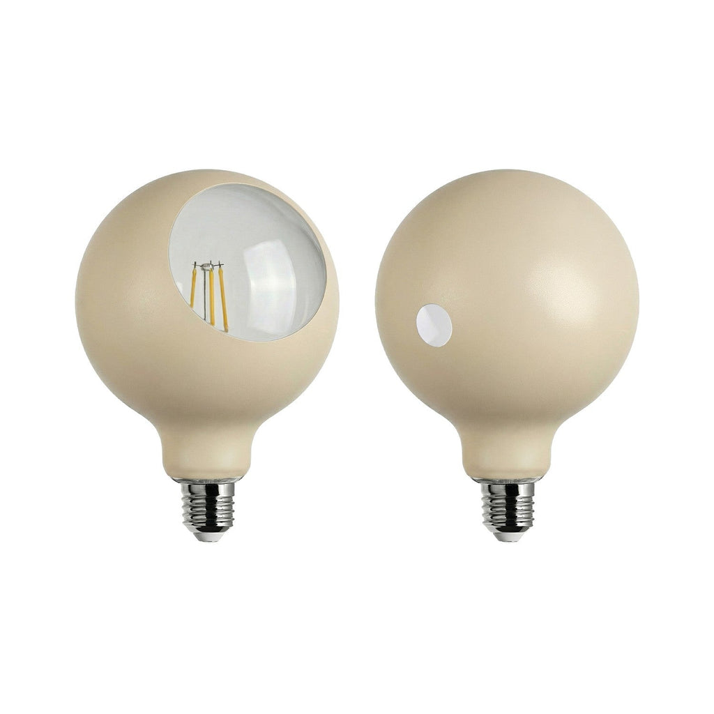 Glühbirne LED Camo G125 4,8W 806Lm E27 2700K dimmbar - Creme – Ansicht 2