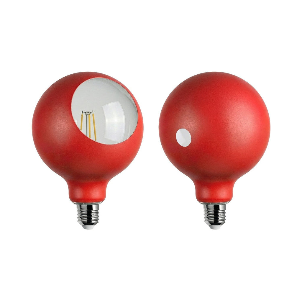 LED-Glühbirne Camo G125 4,8 W 806 lm E27 2700K Dimmbar - Rot – Ansicht 2