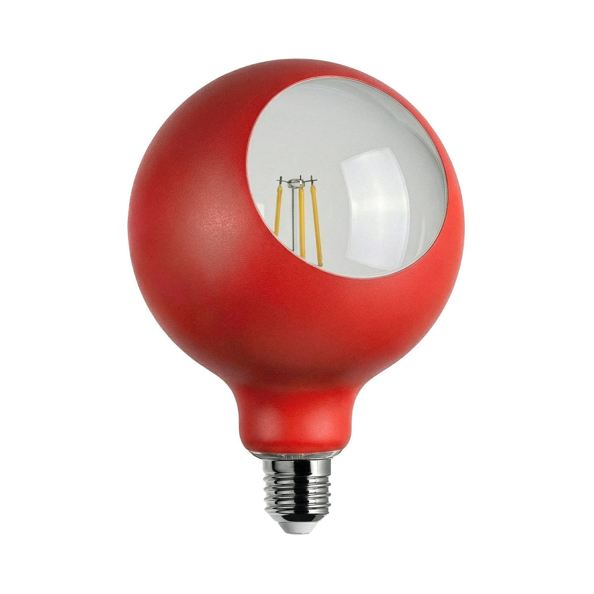 LED-Glühbirne Camo G125 4,8 W 806 lm E27 2700K Dimmbar - Rot