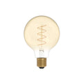 LED-Glühbirne Gold Carbon Line Spiralfaden Globe G95 4W 250Lm E27 1800K dimmbar