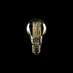 LED-Lampe Gold Carbon Line vertikales Filament Tropfen A60 7W 640Lm E27 2700K Dimmbar – Ansicht 2