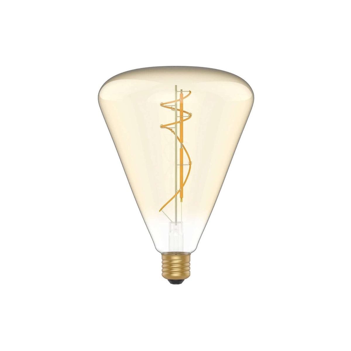 LED-Lampe Gold Cone 140 8,8W 806Lm E27 2200K dimmbar