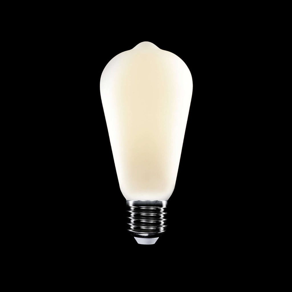 LED-Glühbirne Porzellan-Effekt CRI 95 ST64 7 W 640 lm E27 2700K dimmbar – Ansicht 2