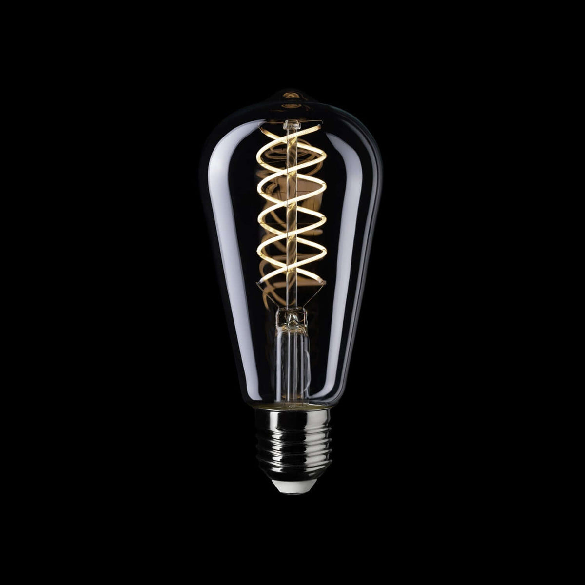 LED-Filamentlampe Weiß Edison ST64 5,9W 500Lm E27 2700K Dimmbarkeit – Ansicht 2