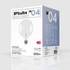 LED-Globe G125 weiß, 5,9W 500Lm E27 2700K dimmbar – Ansicht 4