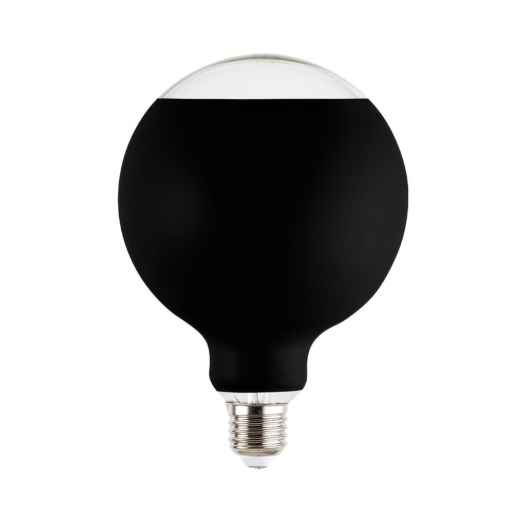 Glühbirne LED Lucia G125 4,8W 806Lm E27 2700K dimmbar - Schwarz
