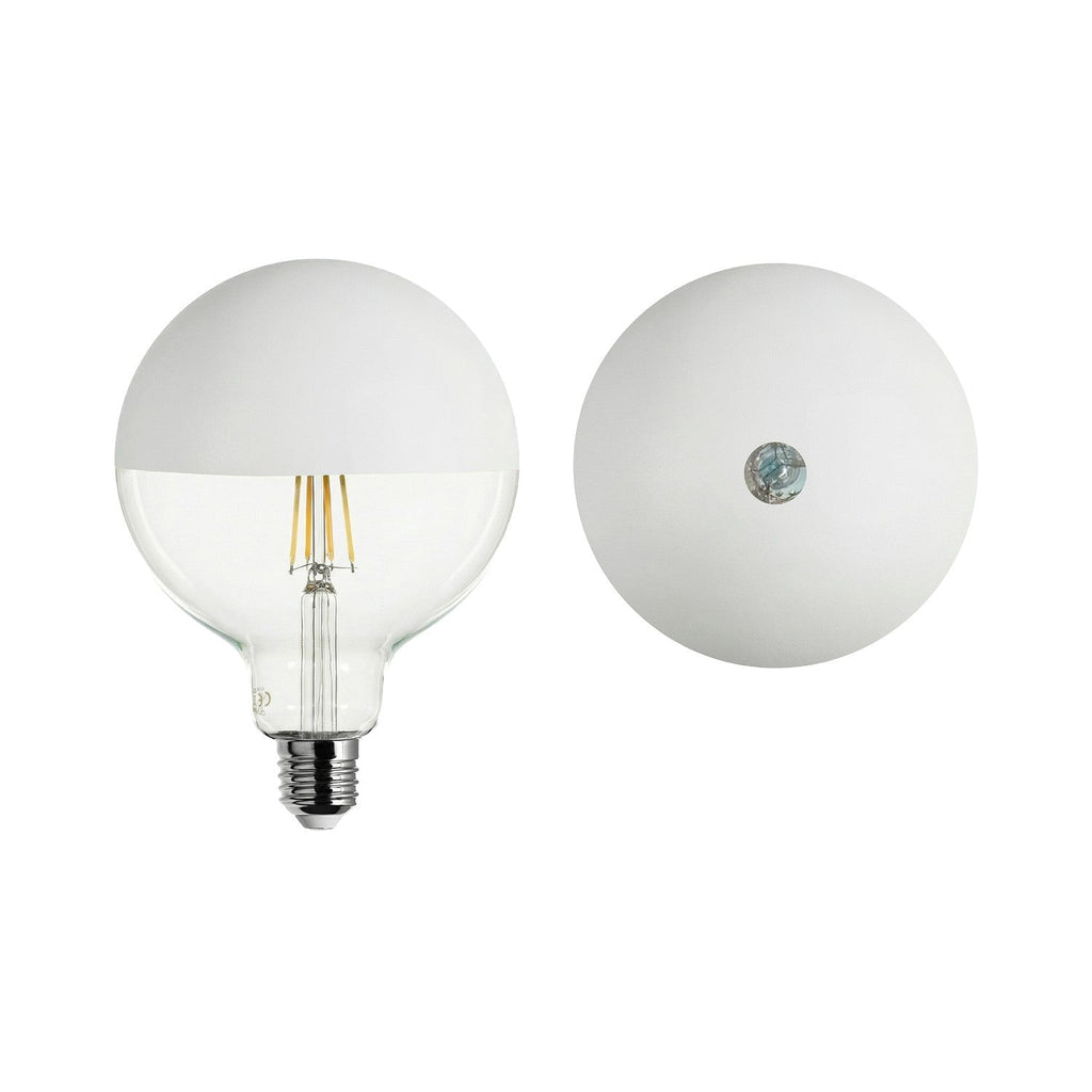 Glühbirne LED Maria G125 4,8W 806Lm E27 2700K dimmbar - Weiß – Ansicht 2