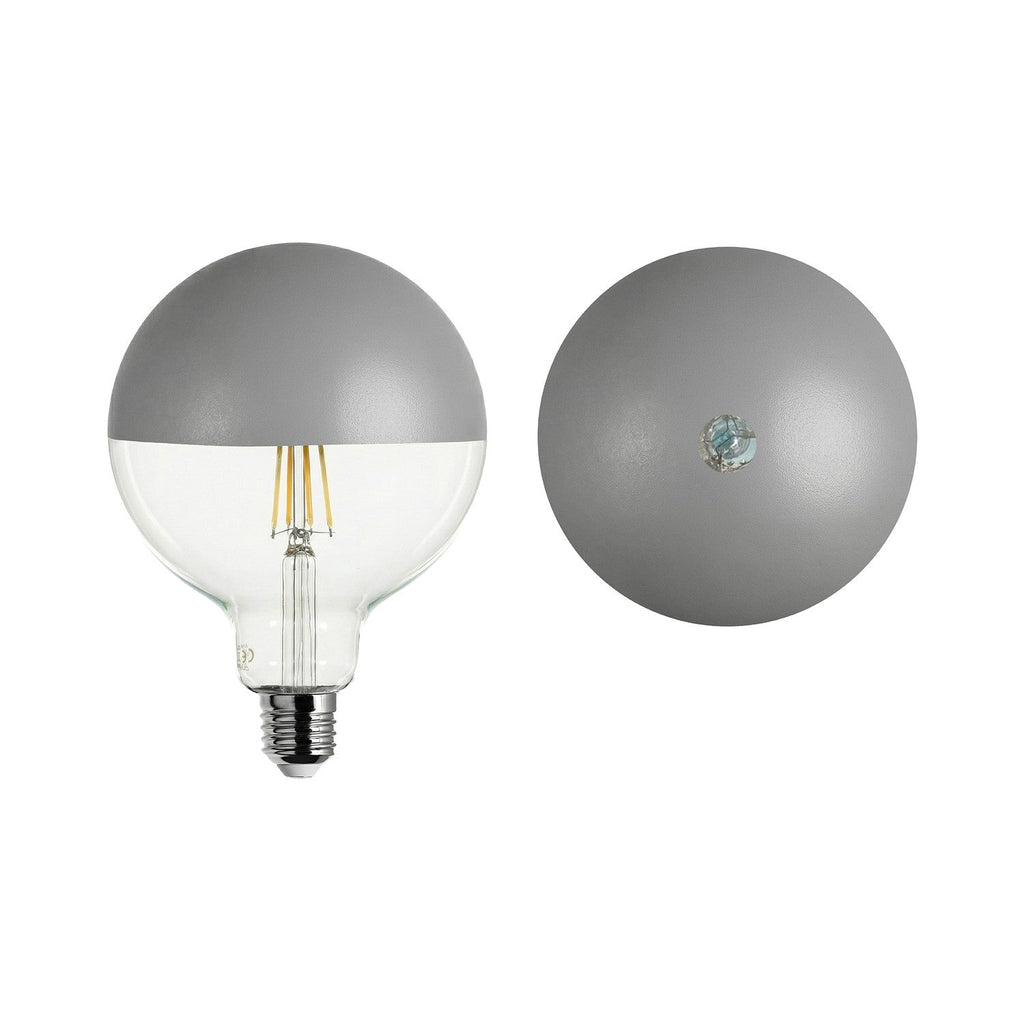Glühbirne LED Maria G125 4,8W 806Lm E27 2700K dimmbar - Grau – Ansicht 2