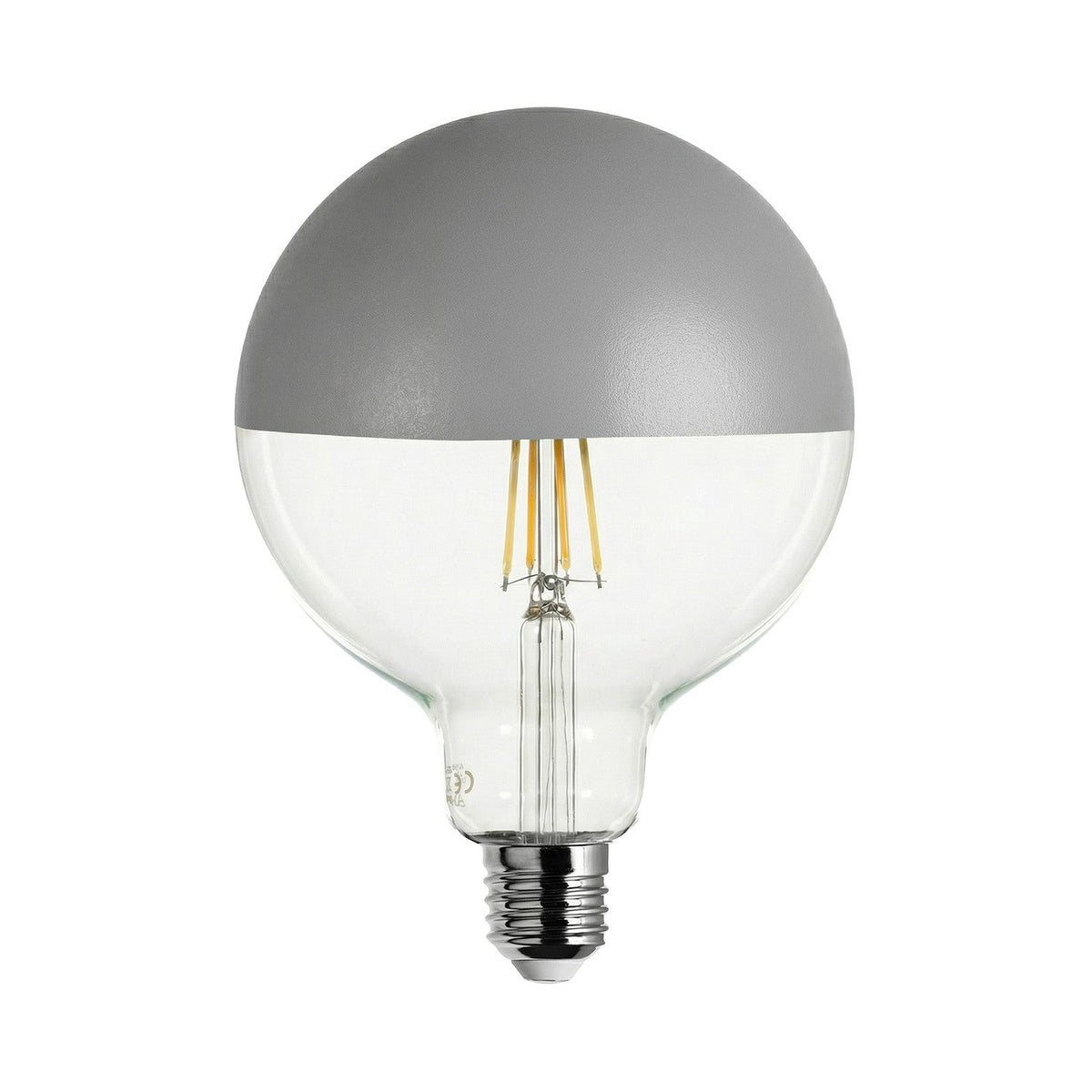 Glühbirne LED Maria G125 4,8W 806Lm E27 2700K dimmbar - Grau