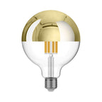 LED-Leuchtmittel Halbkugel Gold Globe G125 7W 650Lm E27 2700K Dimmbarkeit