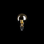 Glühbirne LED Halbkugel Gold Mini-Globe G45 4,8W 380Lm E14 2700K Dimmbar – Ansicht 2