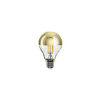 Glühbirne LED Halbkugel Gold Mini-Globe G45 4,8W 380Lm E14 2700K Dimmbar