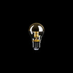 Glühbirne LED Halbkugel Gold Mini-Globe G45 4,8W 380Lm E27 2700K Dimmbar – Ansicht 2