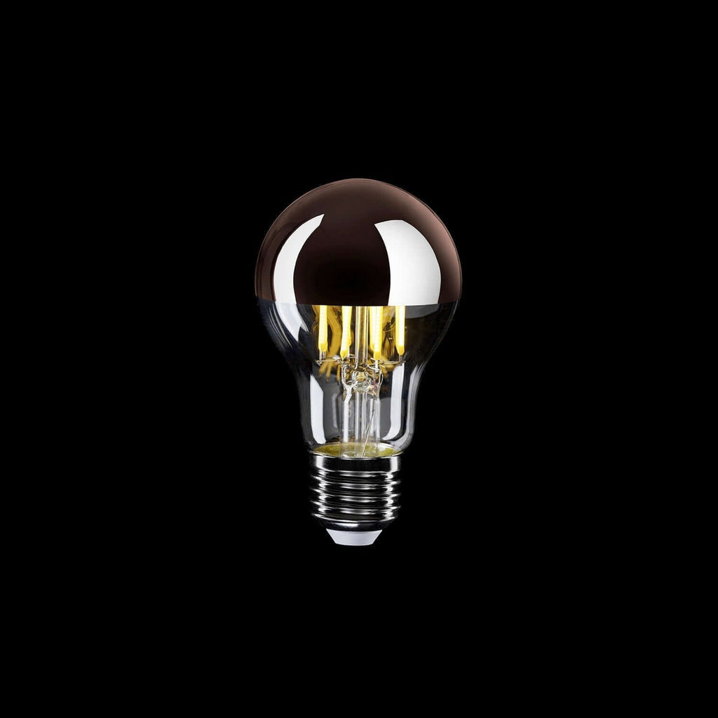 LED-Lampe Halbkugel Kupfer Tropfen A60 7W 650Lm E27 2700K dimmbar – Ansicht 2