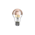 LED-Lampe Halbkugel Kupfer Tropfen A60 7W 650Lm E27 2700K dimmbar