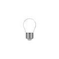LED-Lampe Milky Globetta G45 2W 136Lm E27 2700K